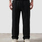 Premium Pure Cotton Baggy Black Trouser - Swanah