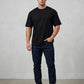Premium Pure Cotton Drop-Shoulder T-Shirt - Swanah