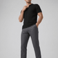 Swanah Men's Premium Textured Knit Polo Shirt - Black - Swanah