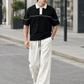 Ultimate Bundle Pack | Black Polo & Wide-Leg Trousers | Swanah - Swanah