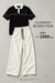 Ultimate Bundle Pack | Black Polo & Wide-Leg Trousers | Swanah - Swanah